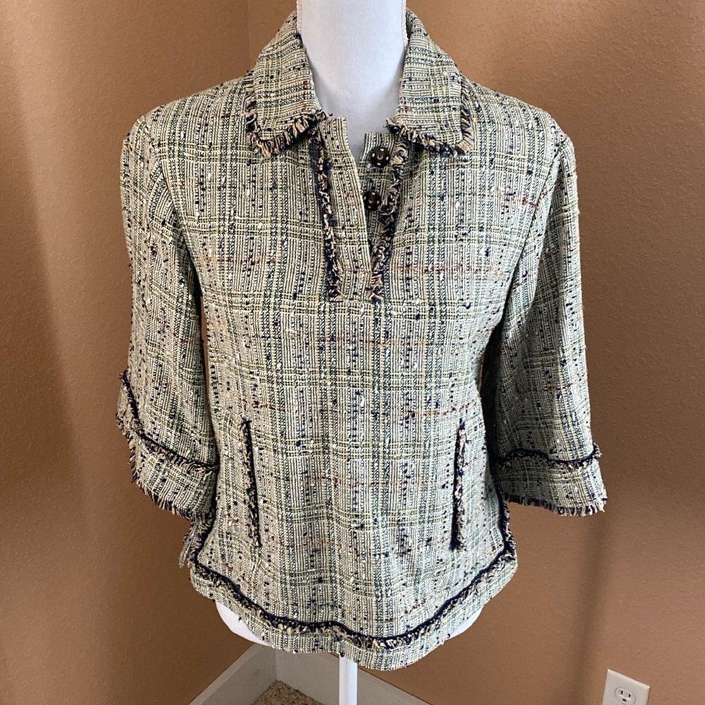 Brooks Brothers tweed tunic